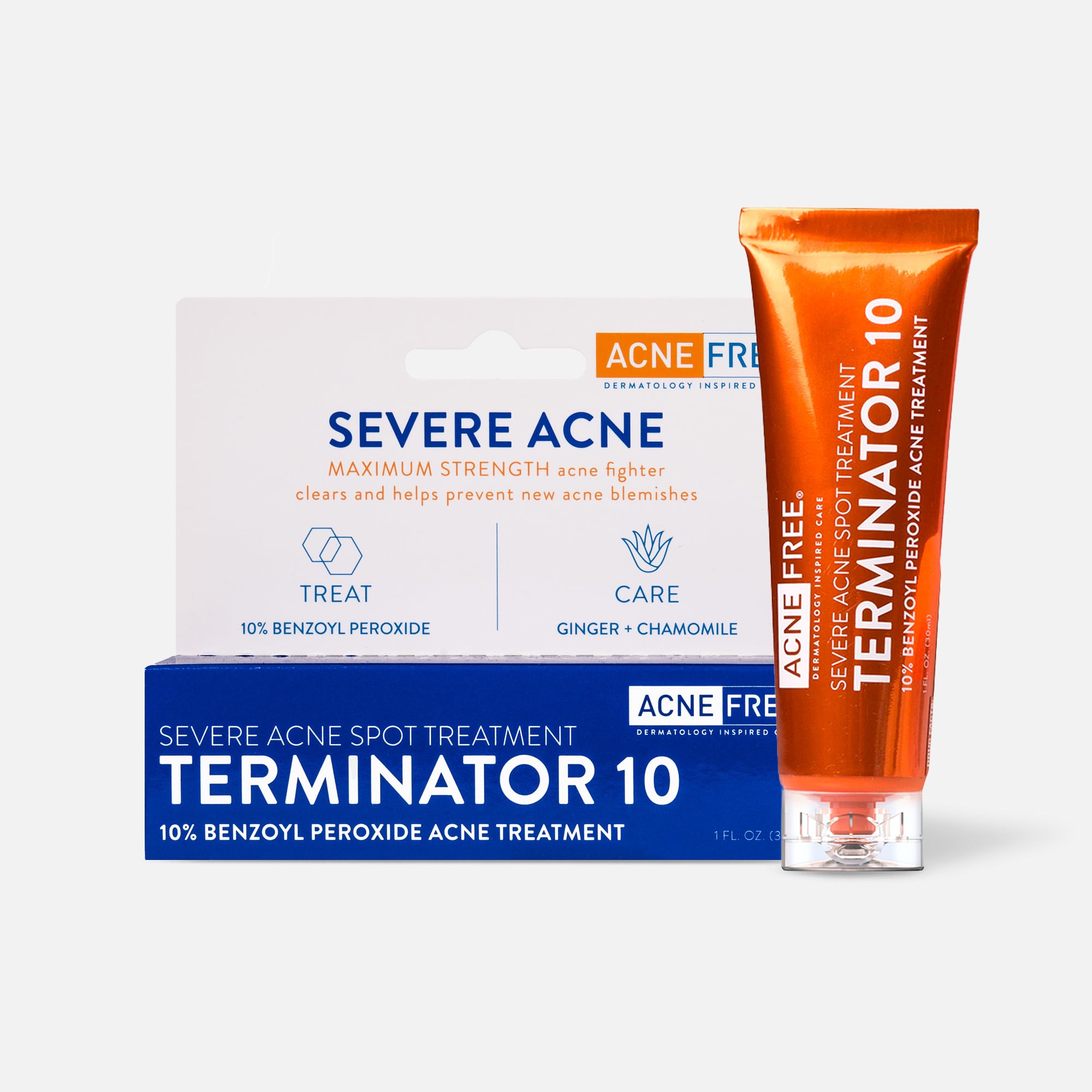 AcneFree Terminator 10 Acne Spot Treatment, 1 oz.