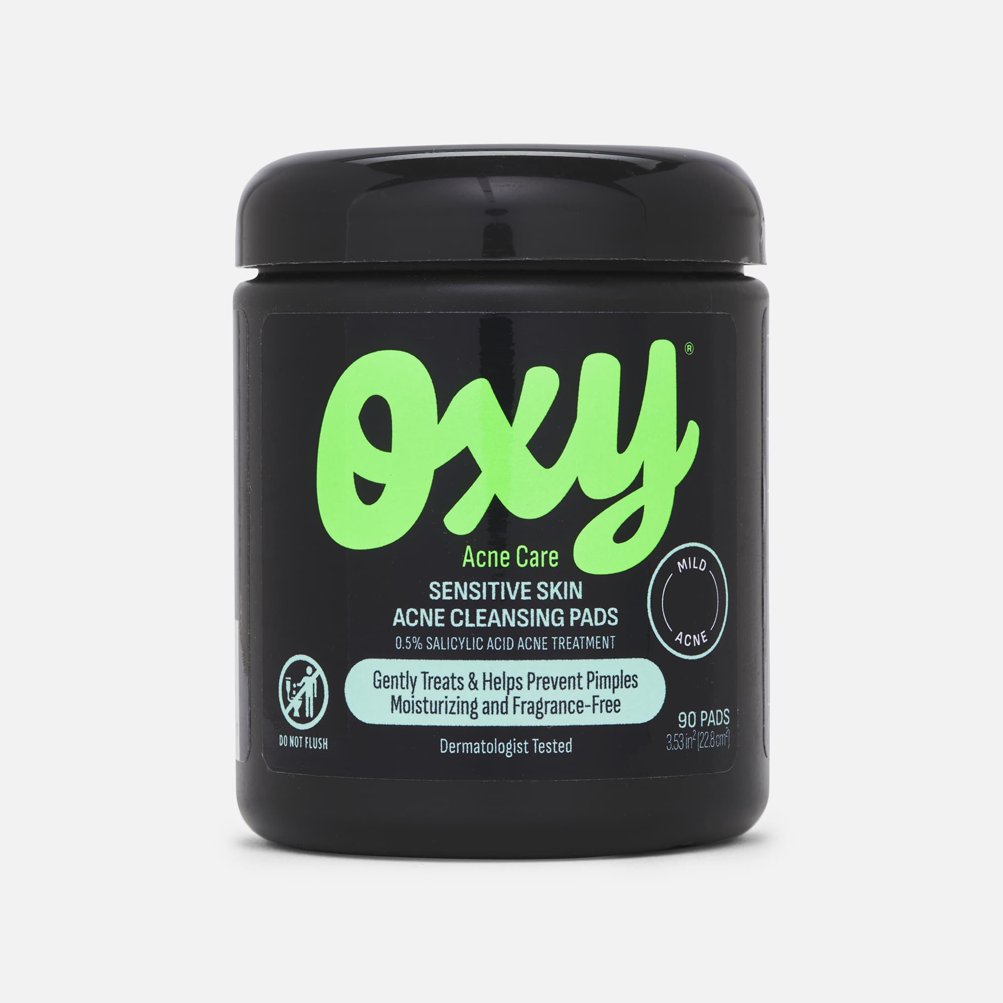 OXY Sensitive Skin Acne Pads, 90 ct.