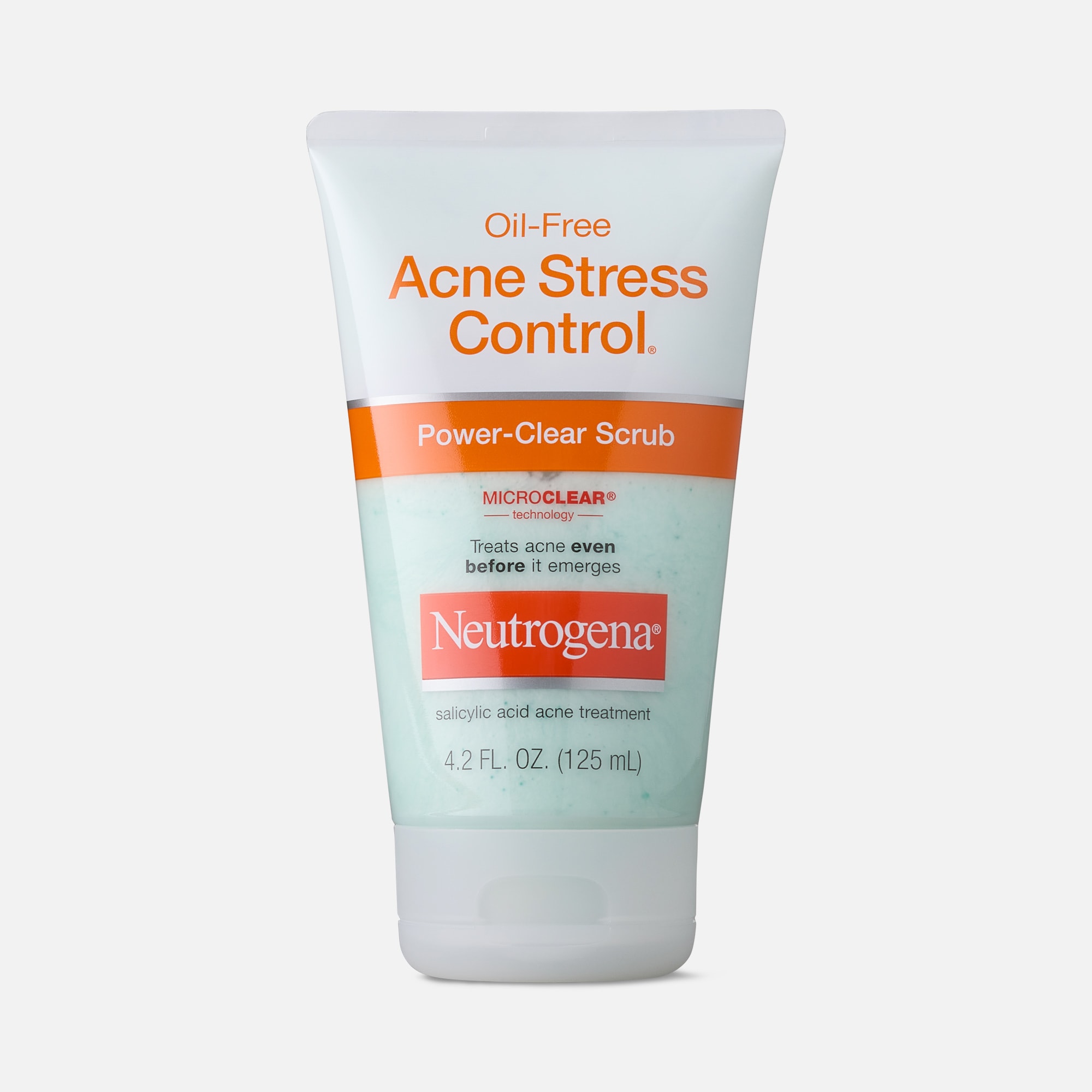 Neutrogena Oil-Free Acne Stress Control Power-Clear Scrub, 4.2 fl oz.