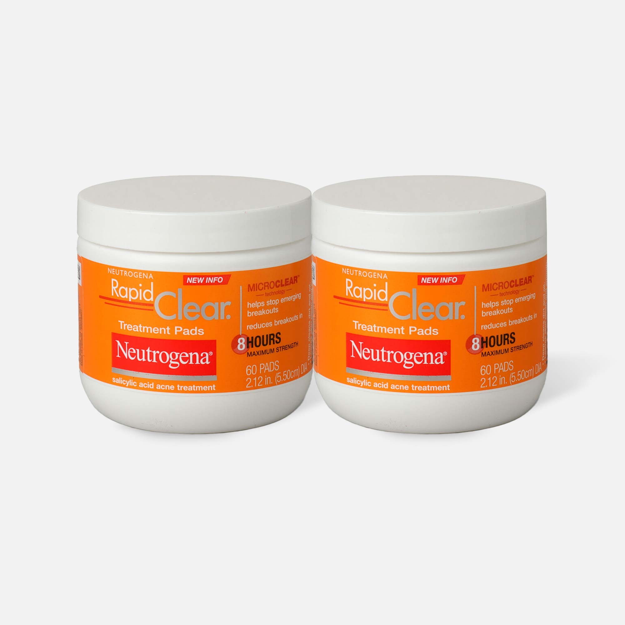 Neutrogena Rapid Clear Treatment Pads - 60 ct. (2-Pack)