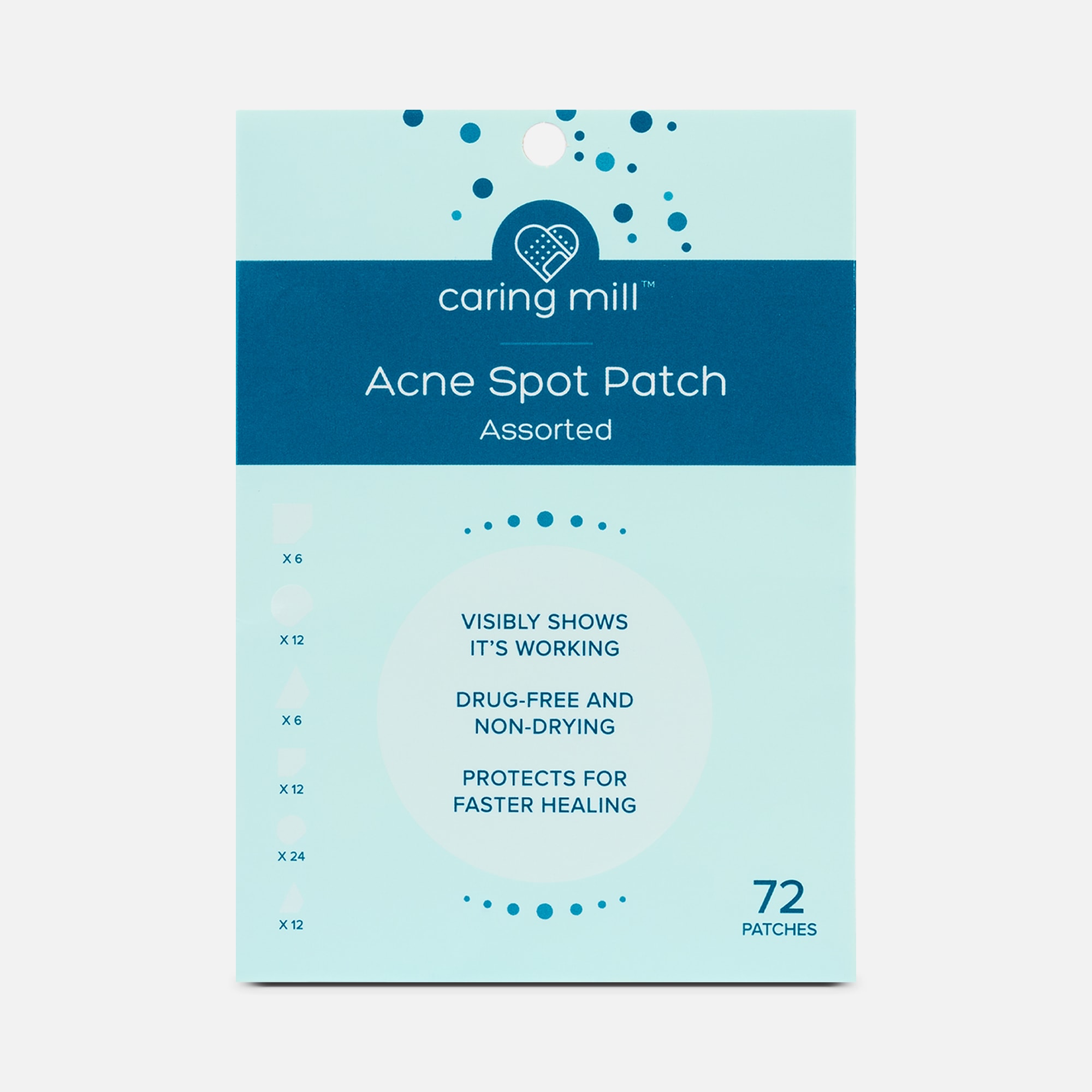 Caring Mill™ Acne Spot Patches, 72 ct.