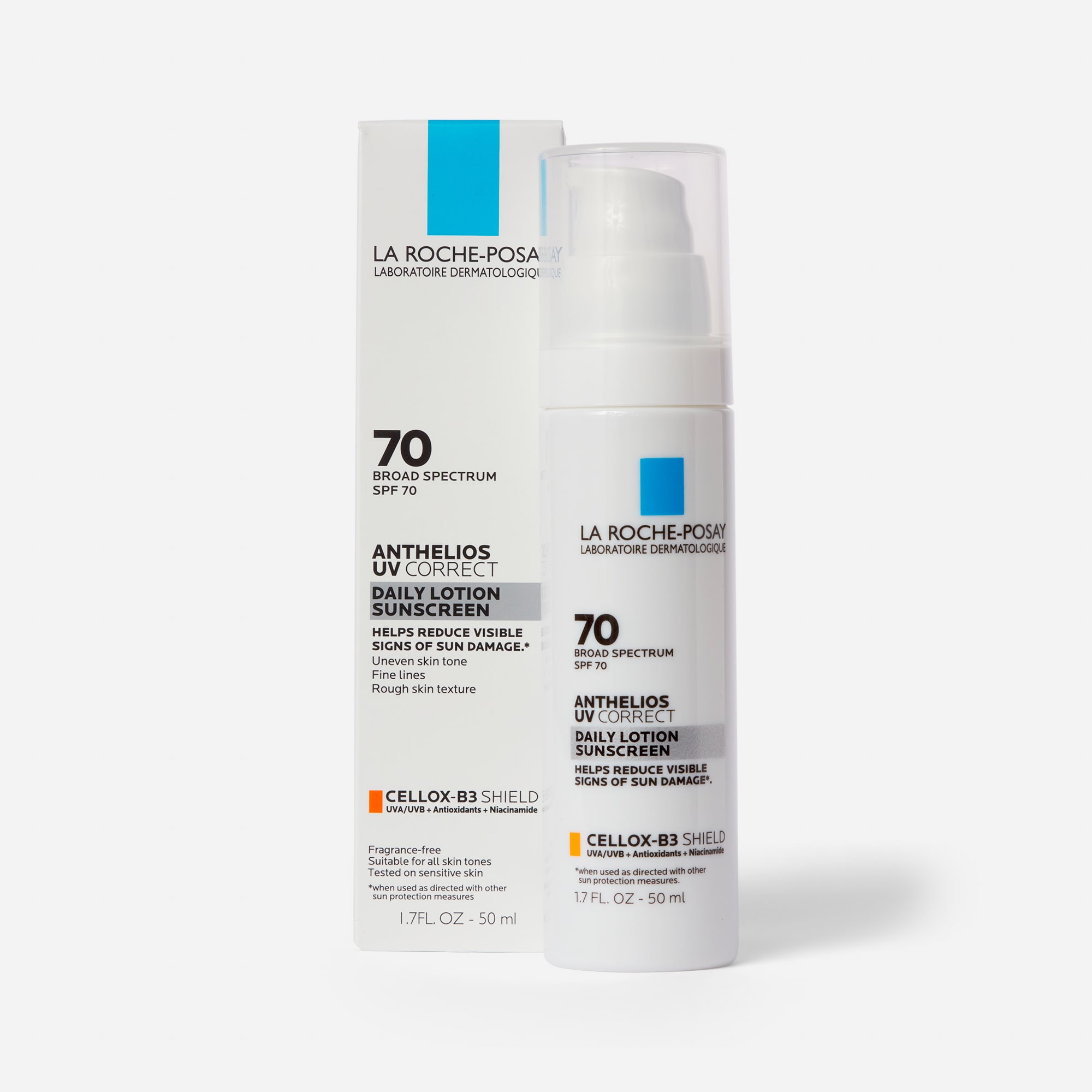 La Roche-Posay Anthelios UV Correct Daily Anti-Aging Face Sunscreen - SPF 70