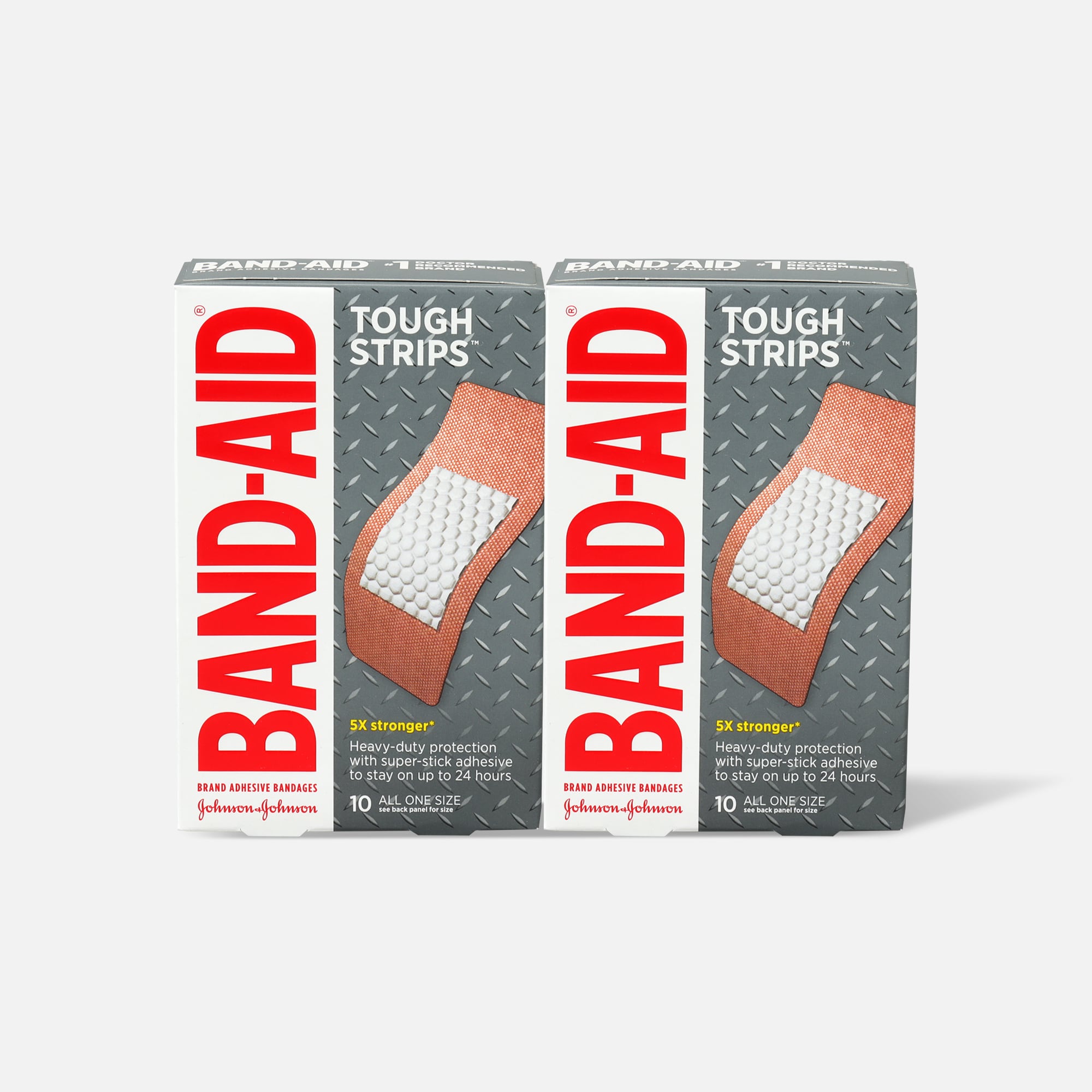 BAND-AID® Tough-Strips, Extra Large, 10 ct. (2-Pack)