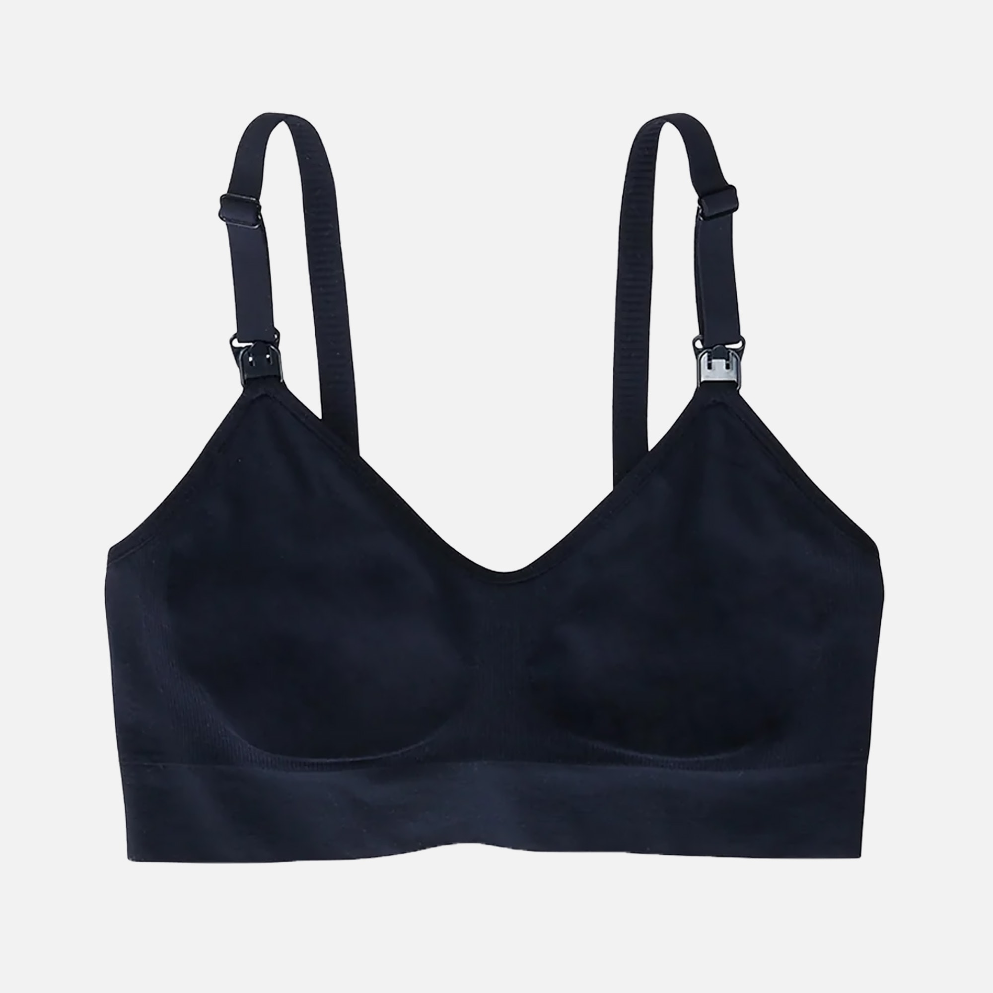 Ingrid + Isabel Basics Pumping  + Nursing Bra,  Black, Size S