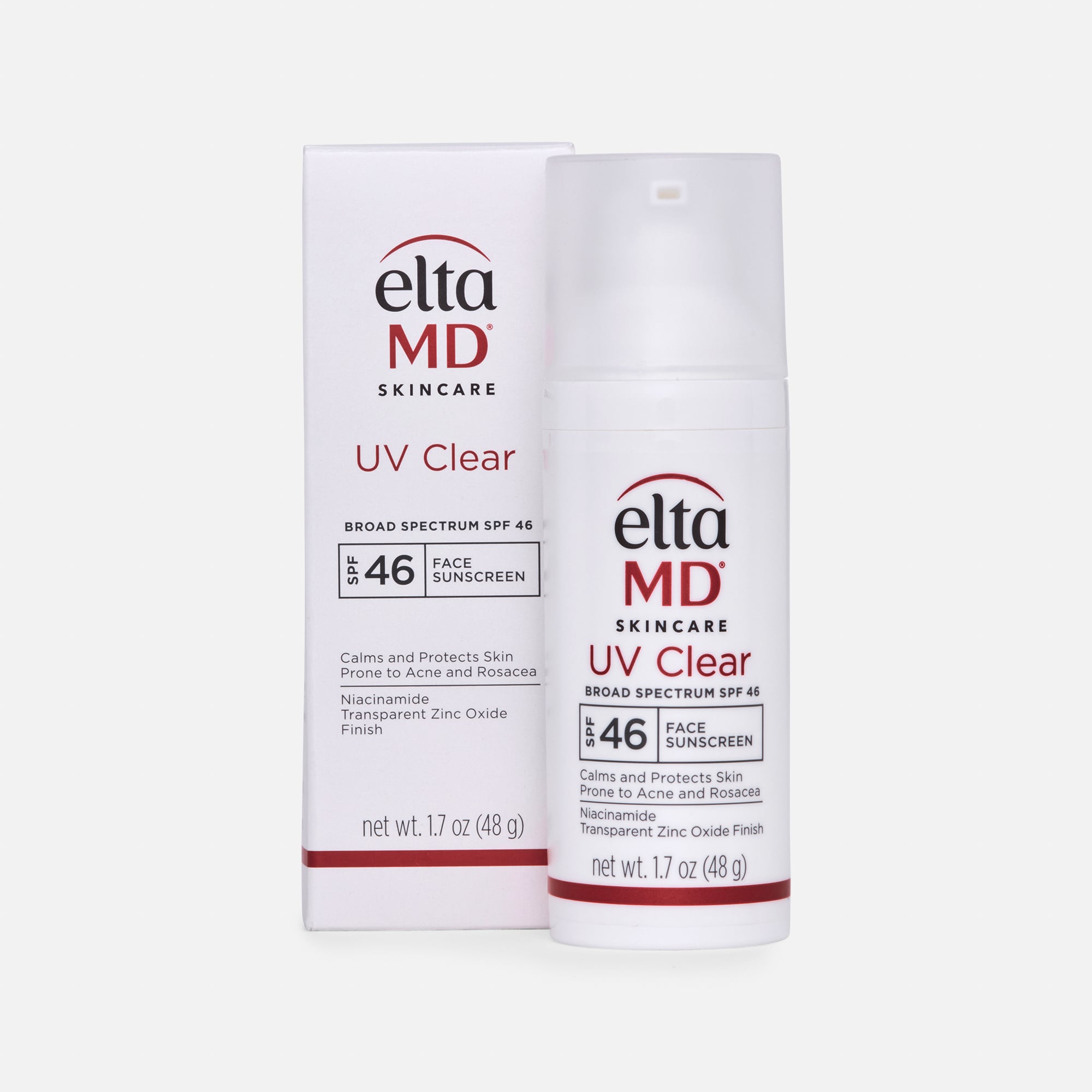 EltaMD UV Clear Broad-Spectrum Face Sunscreen, SPF 46, 1.7 oz.