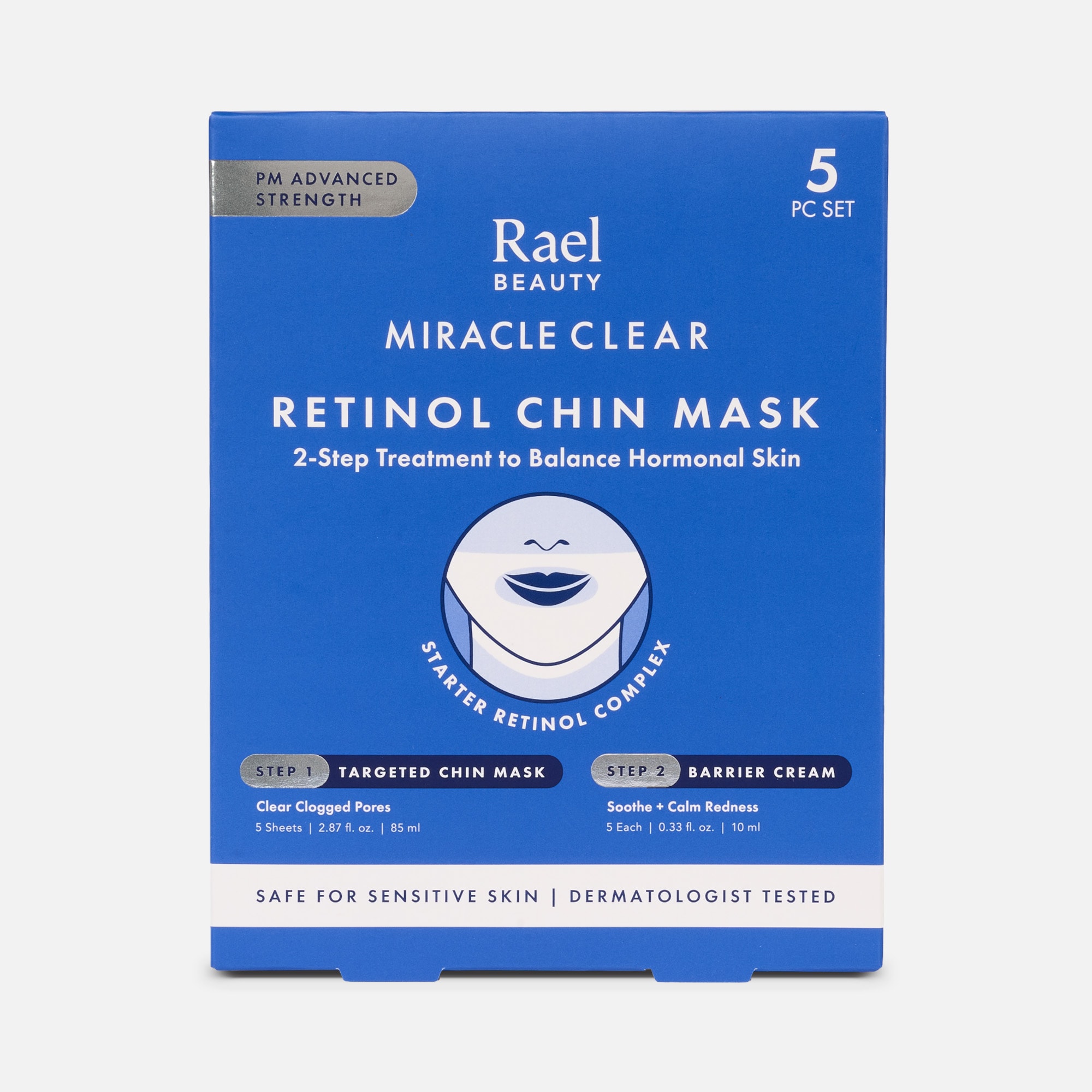Rael Miracle Clear Retinol Chin Mask, 5 ct.