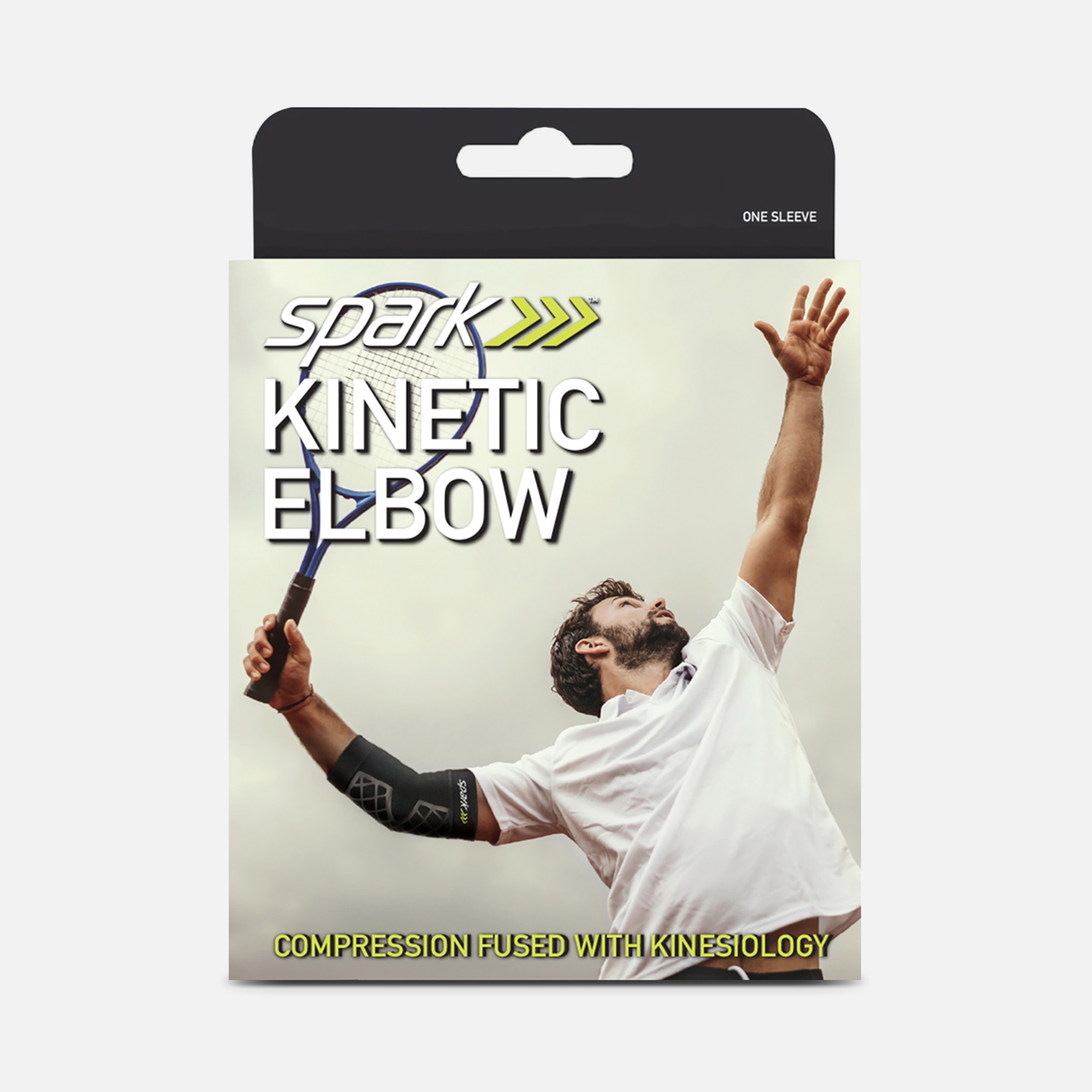 Spark Kinetic Compression Elbow Sleeve, Large