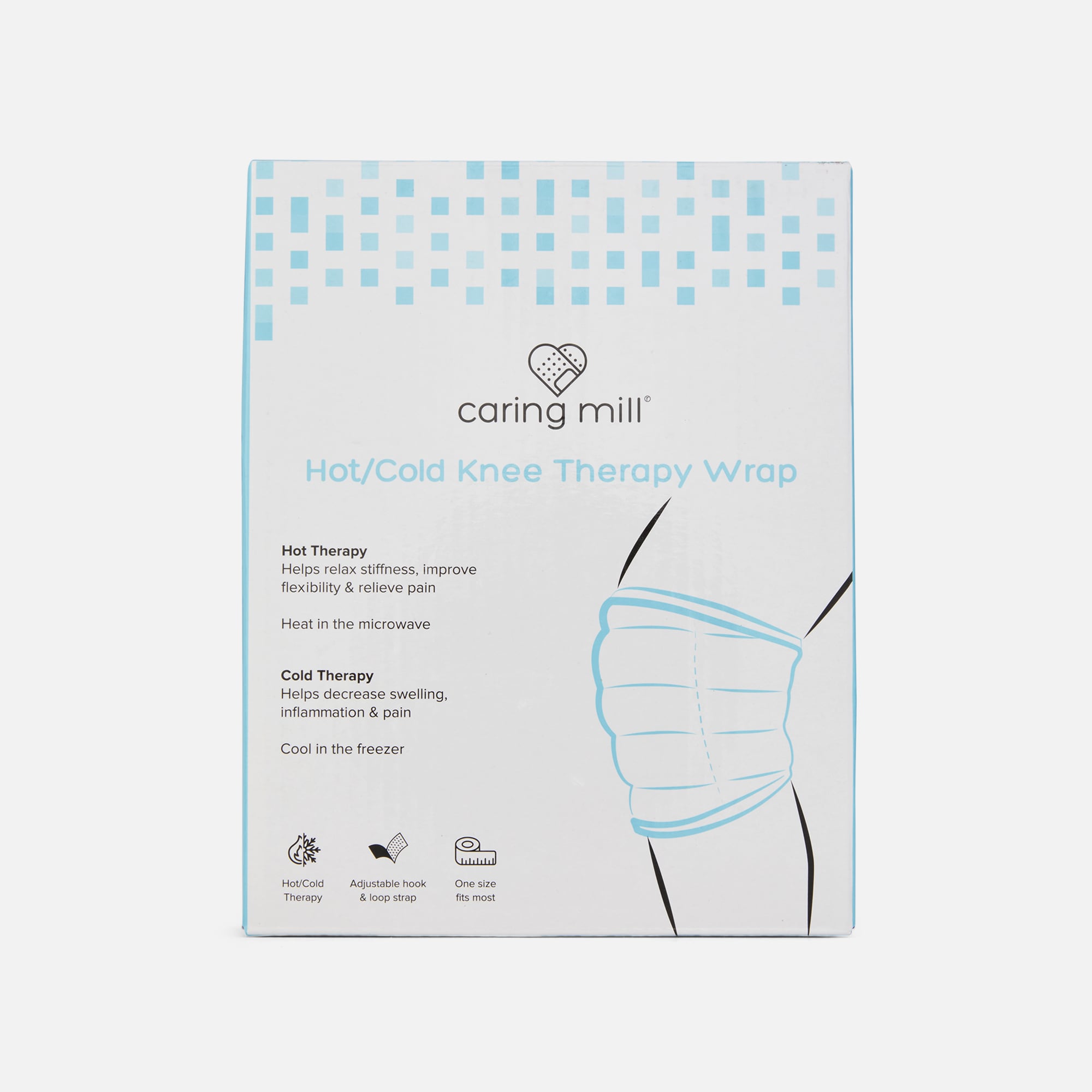 Caring Mill™ Hot/Cold Knee Wrap