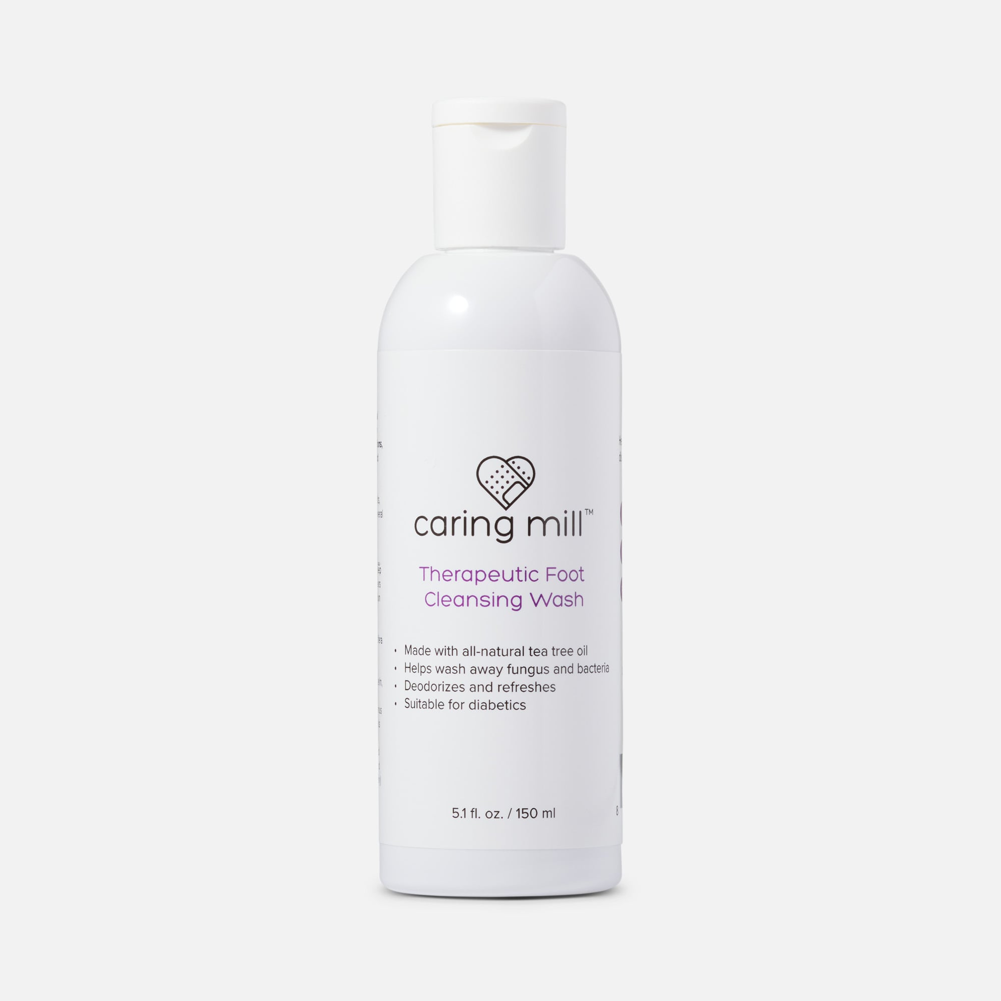 Caring Mill™ Therapeutic Foot Cleaning Wash 5.1 oz.