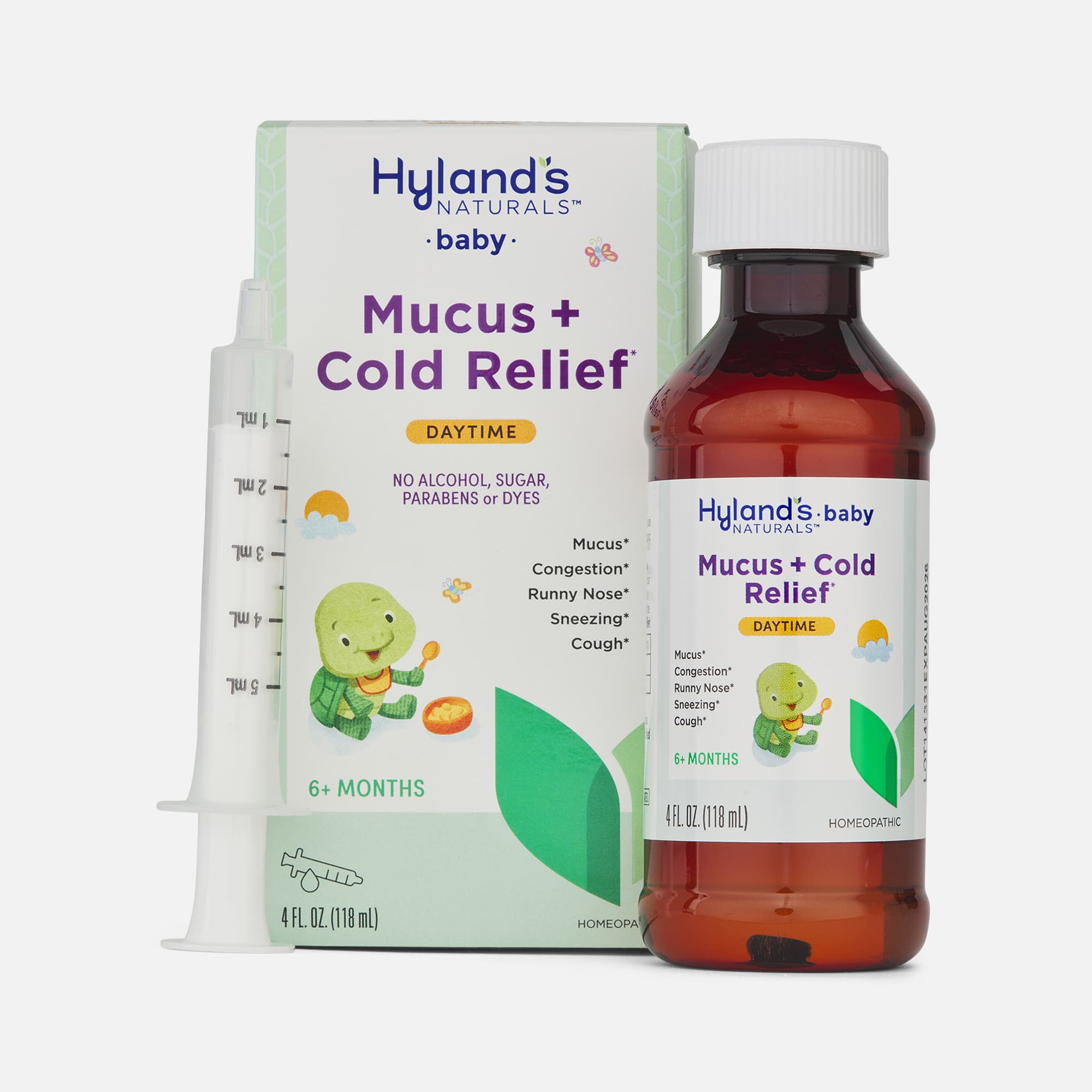 Hyland's Baby Mucus + Cold Relief, Daytime, 4 oz.