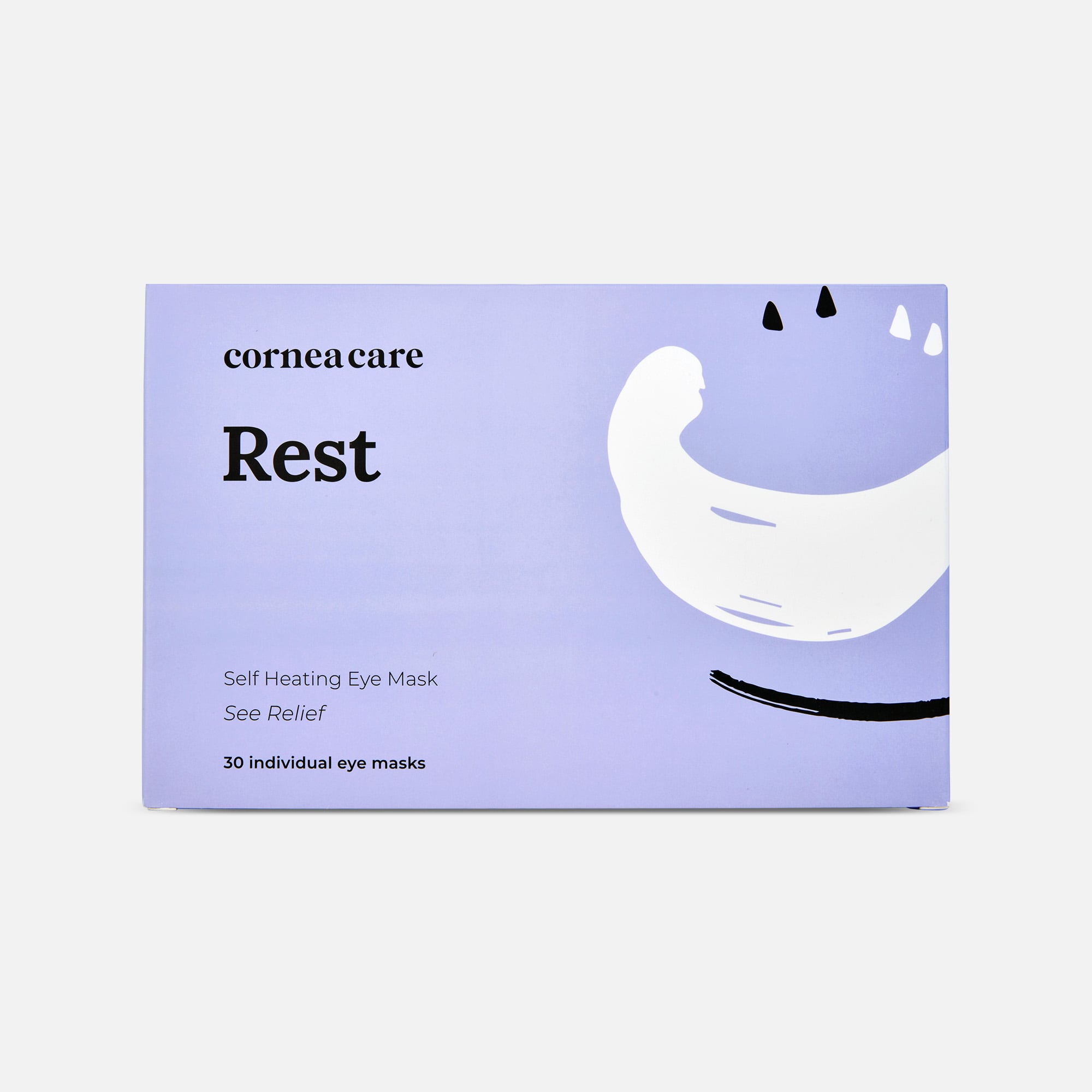 CorneaCare Rest Self-Heating Eye Mask, 30 ct.